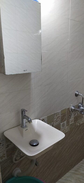 Bathroom in 3 BHK Apartment at Shree Balaji  Om Harmony, Kharghar – for Rent