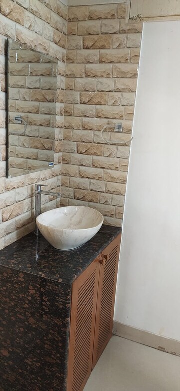 Bathroom in 3 BHK Apartment at Shree Balaji  Om Harmony, Kharghar – for Rent