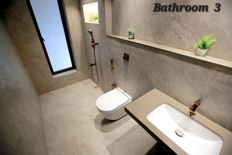 Bathroom, union-park 4 Bedroom 1803 Sq.Ft. Apartment In Chembur Mumbai 8414205