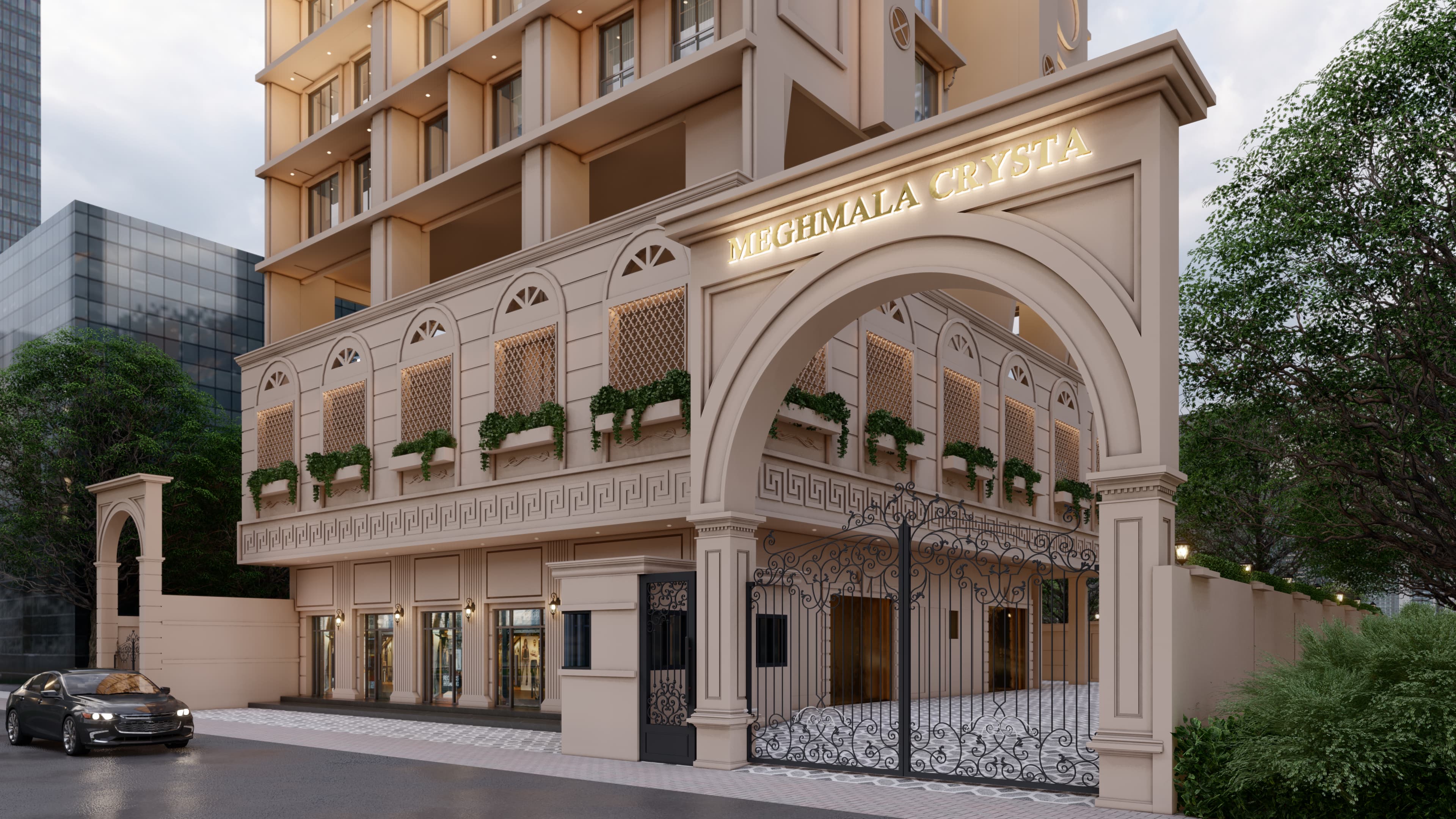 2 BHK + Extra Room Apartment For Sale in Om Meghmala Crysta