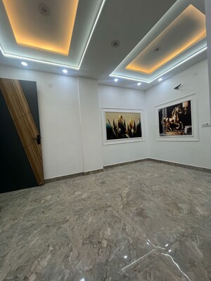 Living Room in 3 BHK Builder Floor at Dwarka Mor – for Sale