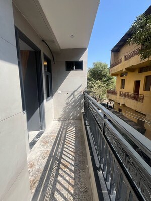 Balcony in 3 BHK Builder Floor at Dwarka Mor – for Sale