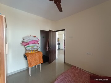 Bedroom in 2 BHK Apartment at Gajra Bhoomi Symphony, Kopar Khairane – for Rent