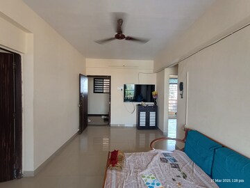 Bedroom in 2 BHK Apartment at Gajra Bhoomi Symphony, Kopar Khairane – for Rent