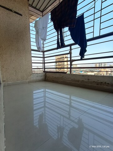Staircase in 2 BHK Apartment at Gajra Bhoomi Symphony, Kopar Khairane – for Rent