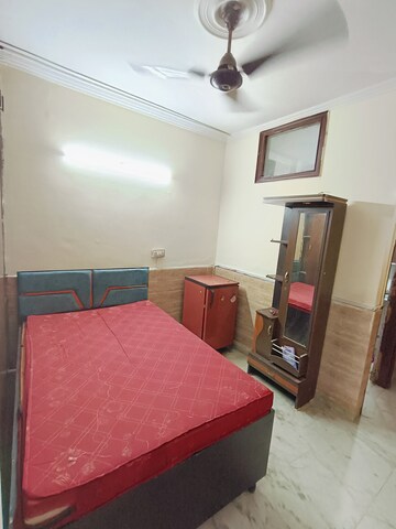 Bedroom in 2 BHK Builder Floor at Malviya Nagar – for Rent