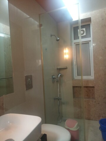Bathroom in 3 BHK Apartment at Sumer Trinity Towers, Prabhadevi – for Sale