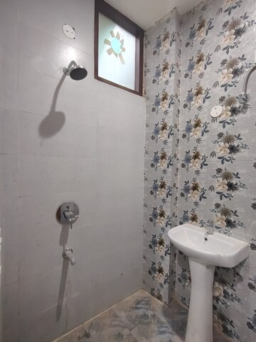 Bathroom in 3 BHK Apartment at Gmada Aerocity – for Rent