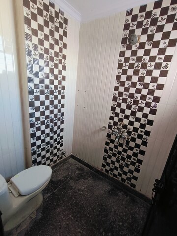 Bathroom in 1 RK Builder Floor at Malviya Nagar – for Rent