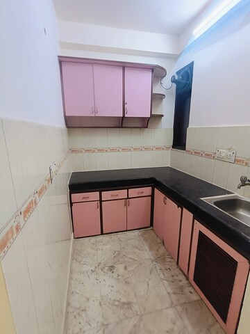 Kitchen in 1 BHK Builder Floor at Malviya Nagar – for Rent