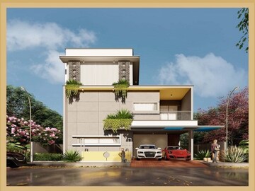 4 BHK Villa – Exterior View View at Visara Srivari Meadows, Mokila - for Sale