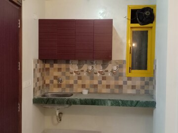Kitchen in 1 RK Apartment at Khirki Extension – for Rent