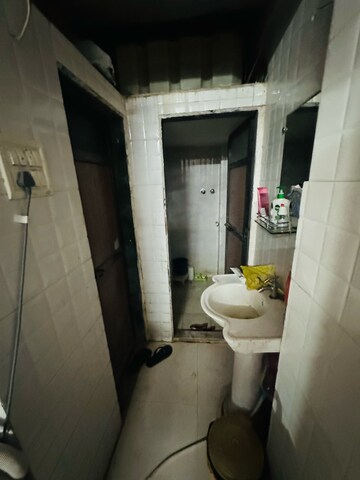 Bathroom in 1 BHK Apartment at Jesal Park, Bandarwadi – for Rent