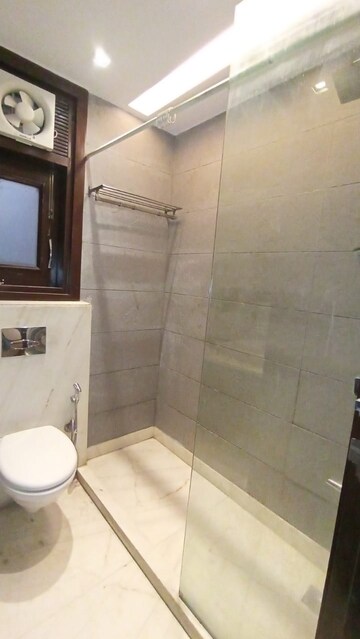 Bathroom in 3 BHK Apartment at Greater Kailash I – for Rent