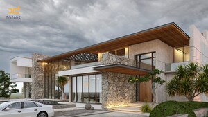 5 BHK Villa – Exterior View View at Dera Mandi - for Sale