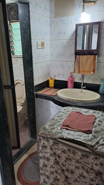 Bathroom in 2 BHK Apartment at Dhanlaxmi CHS Andheri, Andheri East – for Rent