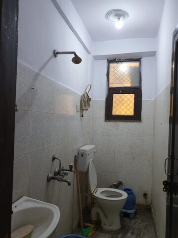 Bathroom in 1 BHK Apartment at New Ashok Nagar – for Rent