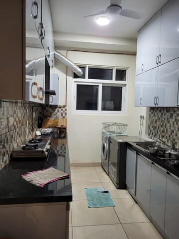 Kitchen in 2 BHK Apartment at Prestige Lakeside Habitat, Varthur – for Rent