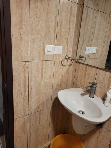 Bathroom in 2 BHK Apartment at Prestige Lakeside Habitat, Varthur – for Rent
