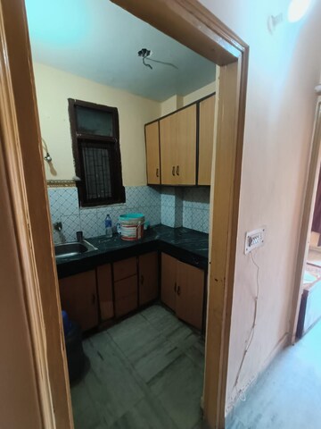 Kitchen in 2 BHK Builder Floor at Mehrauli – for Rent
