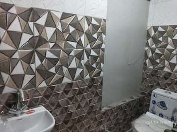 Bathroom in 2 BHK Builder Floor at Mehrauli – for Rent