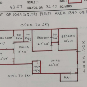  3 BHK Apartment at Ramanthapur – for Sale