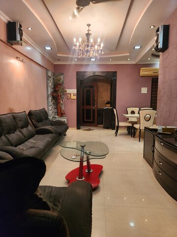 Living Room in 3 BHK Apartment at Ashar Residency, Pokhran Road No 2 – for Sale