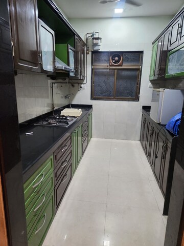 Kitchen in 3 BHK Apartment at Ashar Residency, Pokhran Road No 2 – for Sale