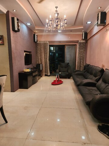 Living Room in 3 BHK Apartment at Ashar Residency, Pokhran Road No 2 – for Sale