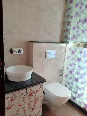 Bathroom in 3 BHK Apartment at Saket – for Rent