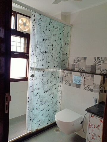 Bathroom in 3 BHK Apartment at Saket – for Rent