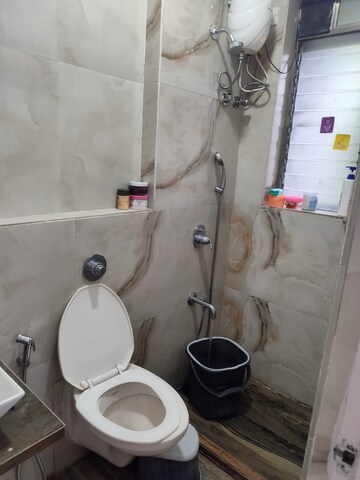 Bathroom in 1 BHK Apartment at Sindhi Society – for Rent