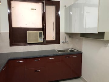 Kitchen in 3 BHK Builder Floor at RWA Residential Society Sector 46, Sector 46 – for Rent
