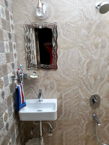 Bathroom in 3 BHK Villa at Vikas Park, Deonar – for Rent