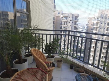 Balcony in 3 BHK Apartment at Ardee City Palm Grove Heights, Sector 52 – for Rent