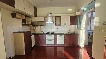 Kitchen in 3 BHK Apartment at Mantri Sarovar, Hsr Layout – for Rent