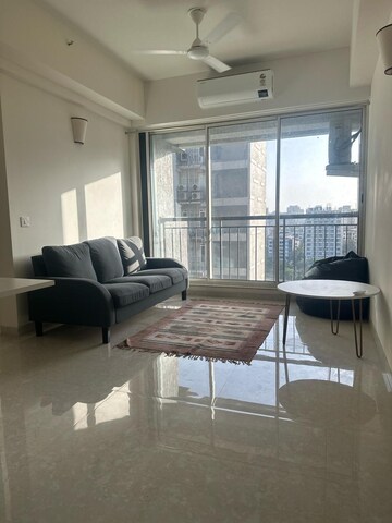 Living Room in 2 BHK Apartment at L And T Seawoods Residences, Seawoods – for Sale