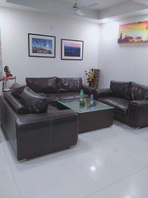 Living Room in 4 BHK Builder Floor at Paryavaran Complex – for Sale