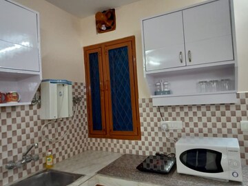 Kitchen in 1 RK Apartment at Defence Colony – for Rent