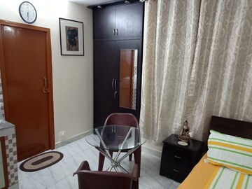 Living Room in 1 RK Apartment at Defence Colony – for Rent