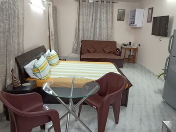 Living Room in 1 RK Apartment at Defence Colony – for Rent