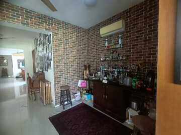 Living Room in 3 BHK Builder Floor at Panchsheel Park – for Rent