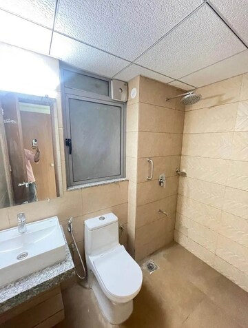 Bathroom in 2 BHK Apartment at Kalpataru Immensa, Kolshet Road – for Rent