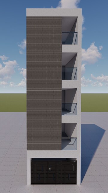 3 BHK Apartment – Exterior View View at Malviya Nagar - for Sale