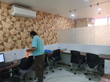 Team Area in  Office Space at Bharti Astra Towers, New Town – for Sale