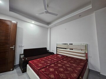 Bedroom in 3 BHK Builder Floor at Freedom Fighters Enclave – for Rent