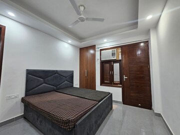 Bedroom in 3 BHK Builder Floor at Freedom Fighters Enclave – for Rent