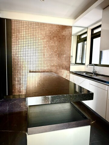Kitchen in 4 BHK Apartment at Lodha Trump Tower, Worli – for Rent