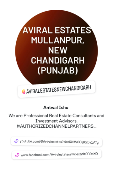 Plot Area in  Plot at New Chandigarh – for Sale