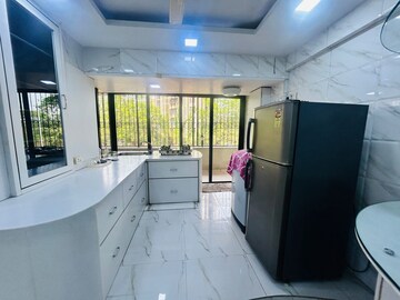Kitchen in 3.5 BHK Apartment at Seawoods – for Rent